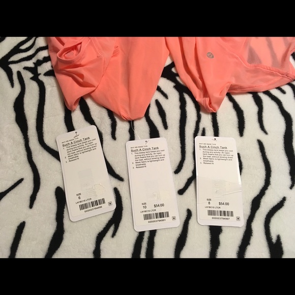 NWT Lululemon Such a Cinch Tank - Picture 5 of 5